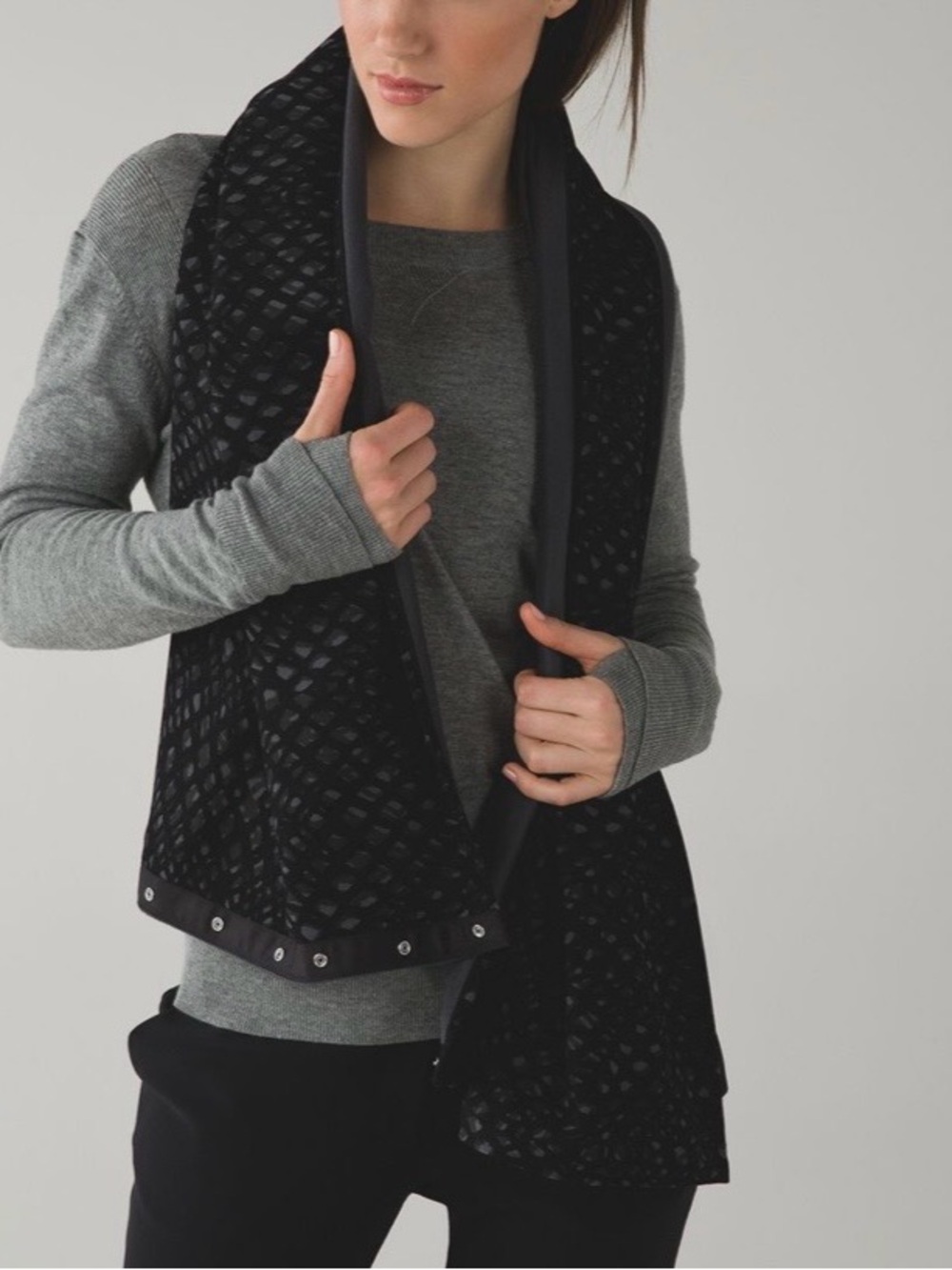2015 Lululemon Vinyasa Scarf Fleece Simply Lace Play